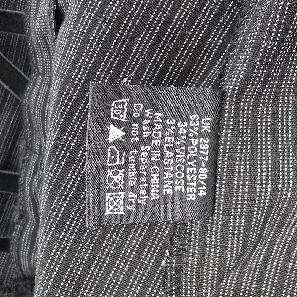 Spin Doctor 2XL Florence Victorian Gothic Steampunk Black Corset Lace Jacket - Picture 12 of 16